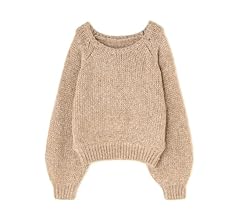 Amazon | [ナチュラルビューティーベーシック] セーター ラメ